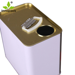 Secchio in Latta Quadrato da <span class=keywords><strong>3</strong></span> <span class=keywords><strong>Litri</strong></span> per Olio, Contenitore in Metallo per Vernice Trasparente, Produttore di Lattine - Product Image 6