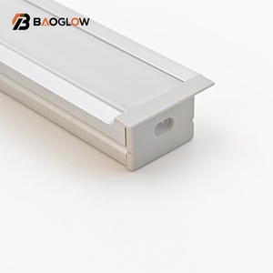 New 20*15 Modern Customized Led Extruded Low Profile Aluminum Frame Profile for Led <b>Lighting</b> Surface Mounted Celling Wall Floor - Product Image 5