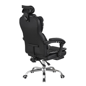 Manufacture Chaise de directeur Chaise de patron pivotante inclinable Chaise de bureau en cuir pour ordinateur avec appui-tête - Product Image 3