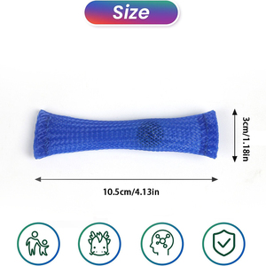 Jouets sensoriels anti-stress en maille extensible avec balles marbrées, ensemble apaisant et relaxant, cadeaux et prix pour fêtes d'anniversaire d'enfants - Product Image 2