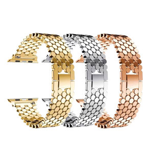 <span class=keywords><strong>Bracelet</strong></span> de montre Lionorm pour <span class=keywords><strong>femme</strong></span>, réglage en nid d'abeille pour bracelets <span class=keywords><strong>Apple</strong></span> <span class=keywords><strong>Watch</strong></span> 2026 pour iWatch Series, cadeau de Noël de luxe - Product Image 1