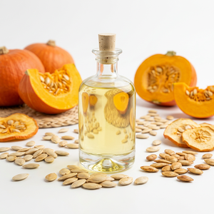 Proveedores de aceite de calabaza de extracto de hierbas de alta calidad India GMP certificado fruta flor hierba botellas a granel tambores contenedores de plástico - Product Image 1