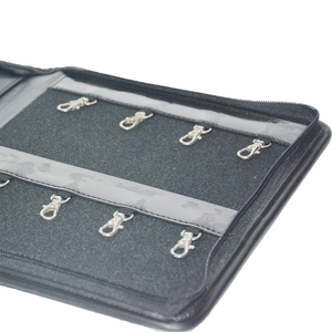 Padfolio de negocios y estuche <span class=keywords><strong>para</strong></span> <span class=keywords><strong>llaves</strong></span> con carpeta de cuero PU Carpeta de presentación en forma <span class=keywords><strong>para</strong></span> archivar productos - Product Image 6