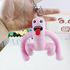Dễ thương bé bạch tuộc sang trọng Mặt dây chuyền Keychain máy bay phản lực máy bay chiến đấu Búp bê túi treo phim hoạt hình hình hình Keyring - Product Image 5