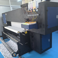 ENJET mesin cetak poliester tekstil Format besar pencetak 3D mesin cetak 6 kaki mesin cetak sublimasi