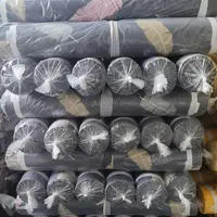 Sábana de cama 100% poliéster cepillado huzhou, tela de microfibra 90gsm para cubierta de cama
