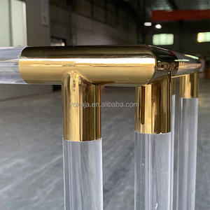 Aangepaste Transparante Acryl Dienende <span class=keywords><strong>Trolley</strong></span> Goud Roestvrij Staal Hotel Bruiloft <span class=keywords><strong>Trolley</strong></span> Bar Bewegende Kar Eetkamer <span class=keywords><strong>Trolley</strong></span> - Product Image 3