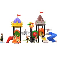 Parc de jeux d'extérieur pour enfants d'âge préscolaire, équipement de jeux, toboggan en plastique, aire de jeux pour enfants, parc sportif, jardin
