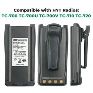 BL1801 NIMH Сменный аккумулятор для <span class=keywords><strong>HYT</strong></span> TC700 TC710 TC780 TC780M двухсторонней радиостанции в наличии 7,4 V - Product Image 5