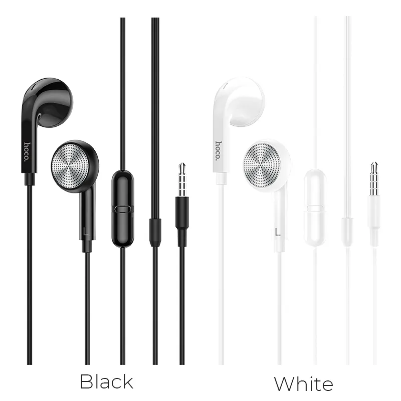 HOCO M73 Earphone universal dengan mikrofon, earphone satu telinga menelepon lagu nirkabel gigi biru