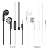 HOCO M73 Joan écouteurs universels avec micro appel une oreille écoute de chanson sans fil casque dent bleue Bouchons d'oreille
