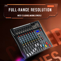 WEISRE CT12 Pas Cher Prix Haute Qualité Professionnel Studio Enregistrement Mixeur Performance avec USB MP3 Audio 90dB Puissance 120V AC