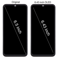 Haute qualité pour Samsung Galaxy A15 4G SM-A155F 6.43 pouces OLED écran LCD numériseur assemblage complet avec écran de remplacement de cadre