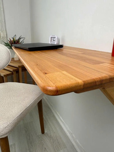 Mesa Plegable de Pared de Madera Natural Hecha a Mano de Alta Calidad, Mesa Plegable de Pared Tipo Murphy, Opción de Tamaño Personalizado, Mesa de Estudio Plegable - Product Image 6