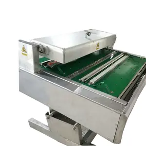 Durable Using Tilted Vacuum Sealer Dried Date Vacuum Packaging Machine Food Rotating Belt Vacuum Machine for Seafood Vegetable