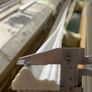 Лидер продаж, белый прайм-винил, ПВХ плинтус, литье плинтуса из МДФ, отделка и формование дверной рамы - Product Image 4