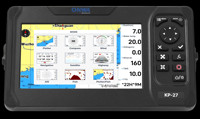 Suptrue New ONWA KP-27 Series GPS Chart Plotter Intégré Fish Finder Classe B AIS Transpondeur Marine Electronics Navigation