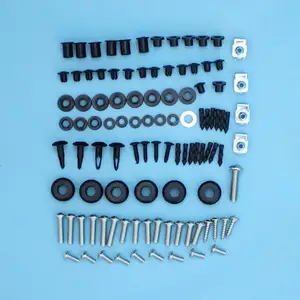 86 Pieces Motorcycle Complete Fairing Body Fastener Nuts & Bolts & Screws Install Kit For Suzuki GSX-R1000 GSXR1000 2007 2008