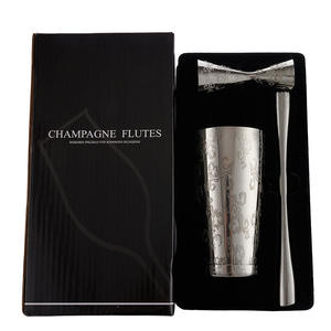 Herramientas profesionales de barra de acero inoxidable RTS, colador de barman incorporado para Martini Kitcocktail <span class=keywords><strong>Shaker</strong></span> bar Set - Product Image 3