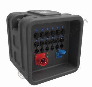 Hộp phân phối điện ánh sáng sân khấu 12 kênh 5 pin phong cách mới không thấm nước hộp phân phối điện - Product Image 2