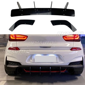 สำหรับ Hyundai I30N MK3 Hatchback 2017-2019 ชุดแต่งกันชนหน้า ลิปสปลิตเตอร์ ดิฟฟิวเซอร์ ชุดแต่งตัวถังรถยนต์ ฝาครอบป้องกันกันชน - Product Image 2