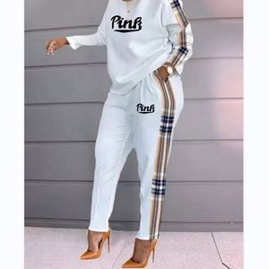 Chándal holgado estampado para <span class=keywords><strong>mujer</strong></span>, camisa de manga larga de otoño + conjunto de pantalones largos estampados, conjunto de dos piezas informal de talla grande para <span class=keywords><strong>mujer</strong></span> africana - Product Image 3