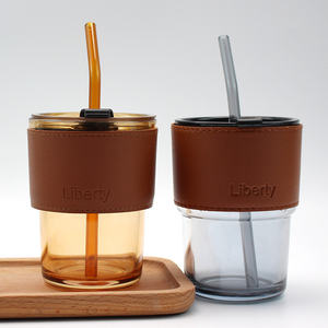 Ot-Venta <span class=keywords><strong>de</strong></span> tazas <span class=keywords><strong>de</strong></span> café <span class=keywords><strong>de</strong></span> vidrio con <span class=keywords><strong>pinchos</strong></span> <span class=keywords><strong>de</strong></span> bambú portátiles y pajitas para bebidas <span class=keywords><strong>de</strong></span> zumo - Product Image 2