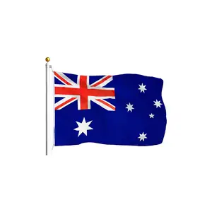 Professionele Fabriek Gemaakt Van Hoge Kwaliteit Aus Auaustriia Borduurwerk Bedrukt Banner Afdrukken Australische Vlaggen Voor Outdoor Display