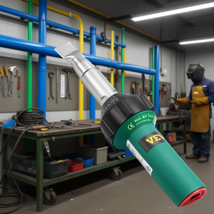 Soldador de Aire Caliente para Plástico de 1600W y 230V para Soldadura de PVC y Polietileno - Product Image 2