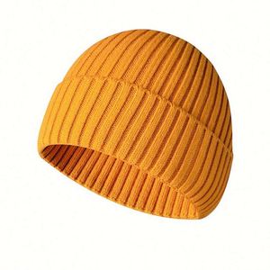 High Quality Winter Warm Knitted Beanie <b>Hat</b> Men and Women Waffle Beanies Thick Warm Casual Ski Winter <b>Hats</b> Bulk With Custom logo - Product Image 6