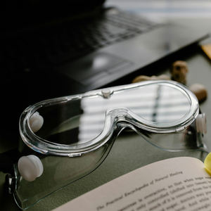 แว่นตานิรภัยวัสดุพีวีซี PC มองเห็นได้ชัดเจนแว่นตาป้องกันการเกิดฝ้าสำหรับป้องกันดวงตา - Product Image 6