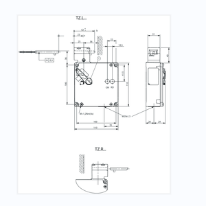 Interrupteur de sécurité EUCHNER TZ1RE024M 082051 IP67 230VAC 24VDC - Product Image 3