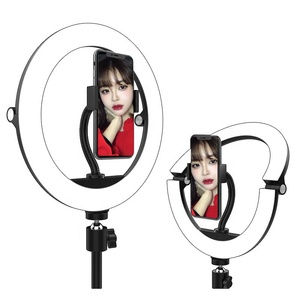 Lampe Annulaire Pliable <span class=keywords><strong>pour</strong></span> Selfie "Hot Selling" 10, 14, 18 Pouces, avec Trépied <span class=keywords><strong>pour</strong></span> Maquillage, Prise de Vue en Direct et Photographie - Product Image 1