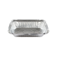 Emballage alimentaire jetable Boîte alimentaire en aluminium Boîte à emporter Légumes Poulet Barbecue Boîtes en aluminium grillées
