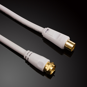 <span class=keywords><strong>Cable</strong></span> coaxial RF tipo F de 9.5 mm, macho a macho, adecuado para antenas de televisión por satélite y cámaras de <span class=keywords><strong>circuito</strong></span> cerrado de televisión - Product Image 2