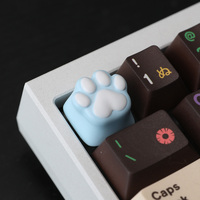 Capuchons de touches personnalisés en résine 3D MG Cute Cat's Paw Artisan 2025, capuchon de touche ESC pour clavier mécanique KC-114, fabriqué en Chine