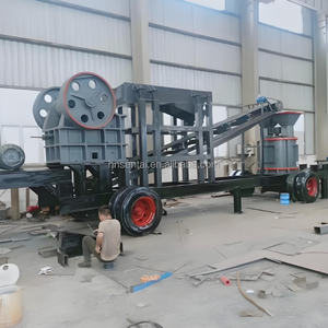 고품질 소형 휴대용 이동식 석재 크러셔, 이동식 화강암 석회석 자갈 조 크러셔, 화강암 현무암 대리석용 - Product Image 6