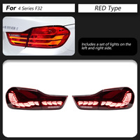 Ensemble de feux arrière LED Dragon Scale compatible avec BMW F32 F36 F82 M4 GTS, clignotants séquentiels, lampe de mise à niveau