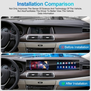 Naihua Multimedia Video Player Car Dvd Player Android Radio AutoRadio Auto <b>Monitor</b> Gps Navi for BMW 5 Series GT F07 21 Inch - Product Image 5