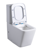 JMYT103 Chine Usine Fournisseur Pas Cher Salle De Bains Crème Sanitaire Deux Pièces Filigrane Toilette Ensemble Salle De Bains En Céramique