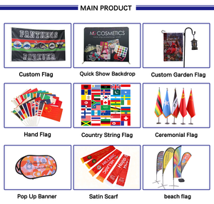 Bandierina Personalizzata per Squadra di Calcio, Bandiera di Scambio per Club Sportivi, Eventi Sportivi, Bandiere Nazionali Brasile Argentina USA Coppa del Mondo 2026 - Product Image 6