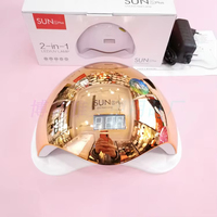 Coloré SUN5 indolore sèche-ongles UV LED lampe à ongles manucure 48W lampe tout pour Machine de séchage des ongles