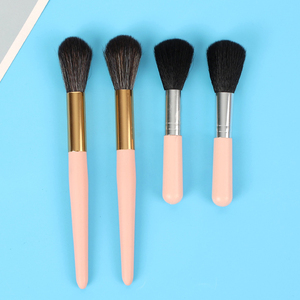 Ensemble de pinceaux de maquillage à long manche, poils synthétiques doux, pour fond de teint, blush, anticernes, fard à paupières, poudre libre, pinceaux cosmétiques pour le visage - Product Image 6