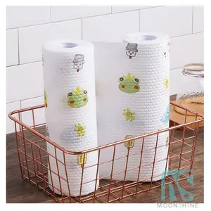 pp woodpulp nonwoven Household Kitchen Cleaning Paper Tissue Towel Kitchen Tissue Paper In Rolls