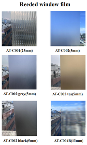 Films adhésifs pour fenêtres de salle de bain, film pour verre cannelé - Product Image 5