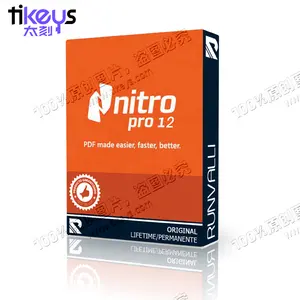 24/7ออนไลน์ Nitro Pro 12อย่างเป็นทางการของแท้ใบอนุญาตของแท้เปิดใช้งานออนไลน์สำหรับการแก้ไขตลอดชีวิต