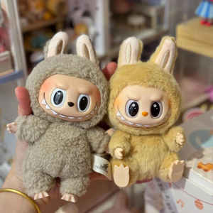 Labubu ของเล่นศิลปะกล่องปริศนา labubu มอนสเตอร์มีที่นั่ง
