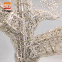 Lumière LED à motif d'arbre à fleurs de cerisier 3D programmable DMX Pixel pour la décoration extérieure commerciale