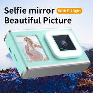 Máy Ảnh Kỹ Thuật Số FHD 1080P 44MP Nhỏ Gọn Vlogging Điểm Chụp 16X <span class=keywords><strong>Zoom</strong></span> Kỹ Thuật Số Xách Tay Mini Trẻ Em Máy Ảnh 2.4-Inch Màn Hình 180 Rộng - Product Image 3