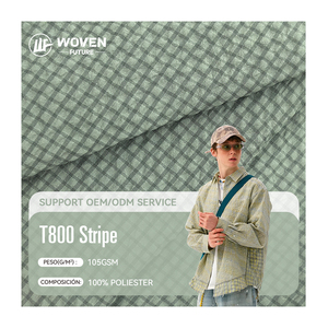 Shaoxing Wovenfuture <span class=keywords><strong>Plaid</strong></span> Jacquard Crinkle Bubble T800 tela elástica para ropa deportiva chaqueta Seersucker Crepe tela elástica - Product Image 1